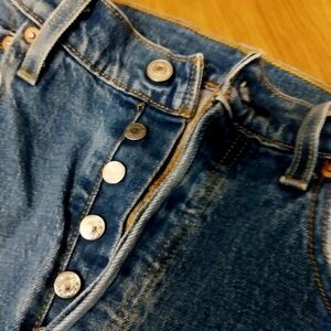 Levi's Blue Straight Leg Women's Jeans